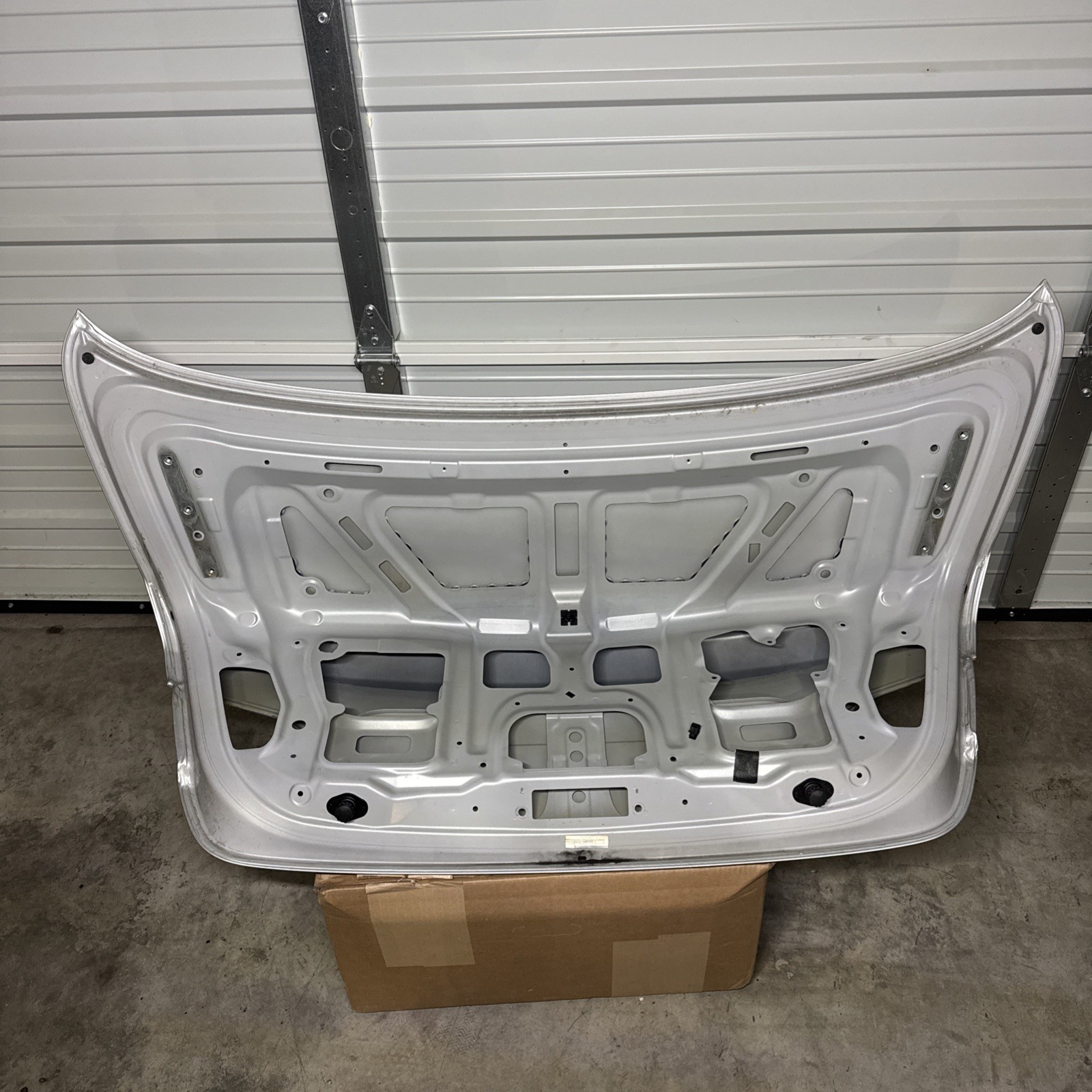 09-17 BMW F10 F18 Rear Trunk Lid Shell Panel Silver OEM