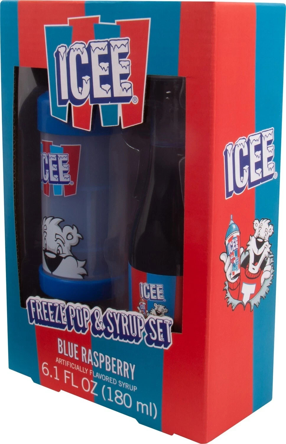 Fizz Creations ICEE Make Your Own Freeze Pop and Syrup New In Box