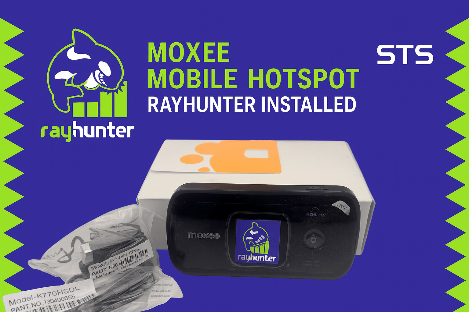 RayHunter IMSI Catcher / Stingray Detector – Moxee K779HSDL Hotspot – Profession