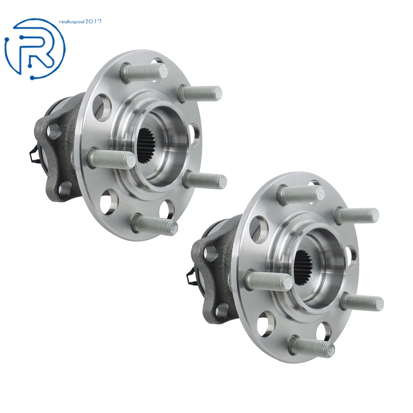 Pair Rear Wheel Hub Bearings For Jeep Compass Patriot 2007-2017 AWD 4WD 512333