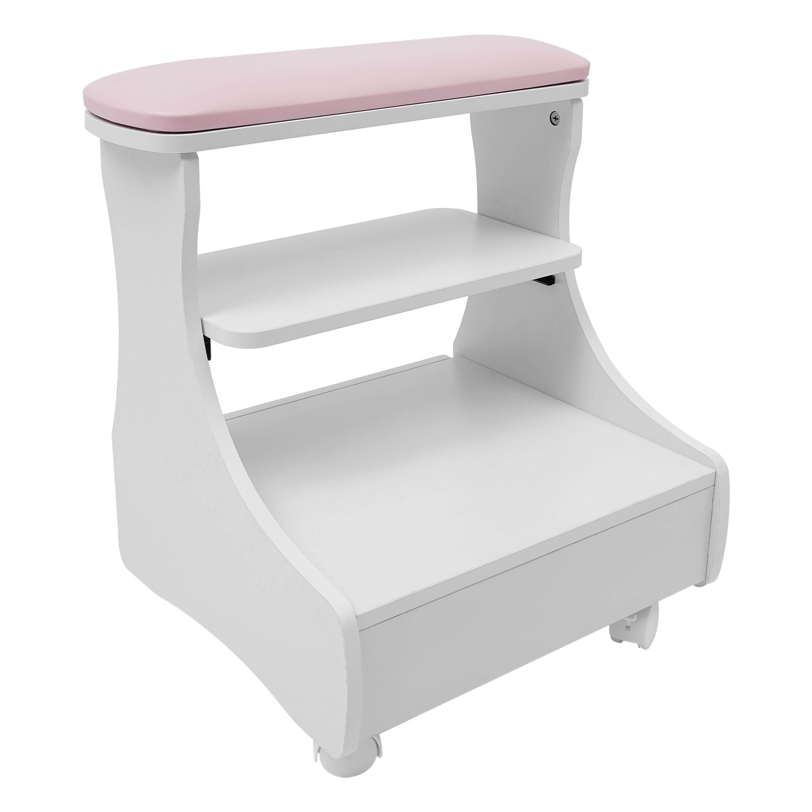 Foot Rest Pedicure Manicure Funiture, Trolley for Foot Bath, Footbath Stool