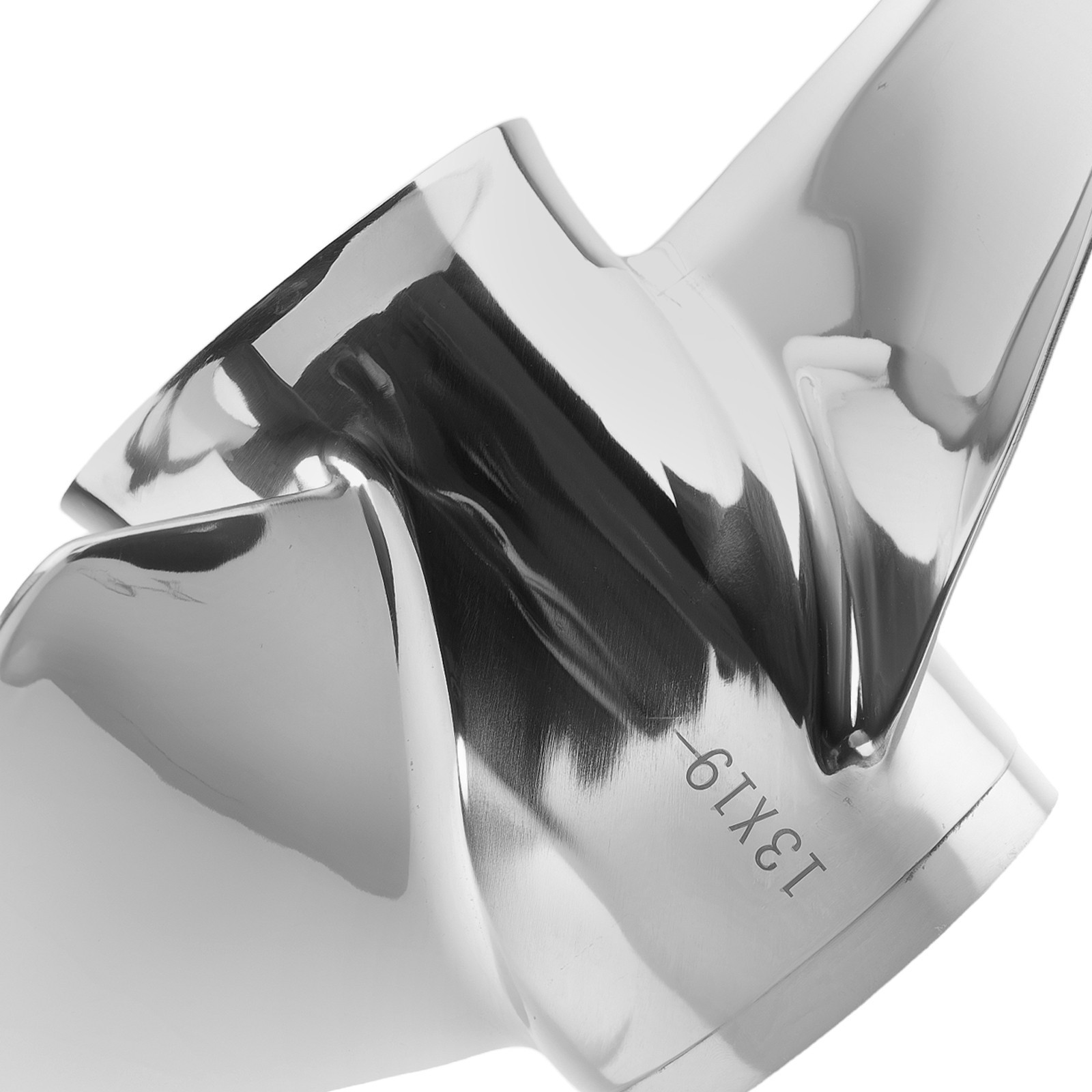 Boat Propeller for Yamaha F70 F75 F80 F90 F100 F115 13x19 Stainless 15 Spline