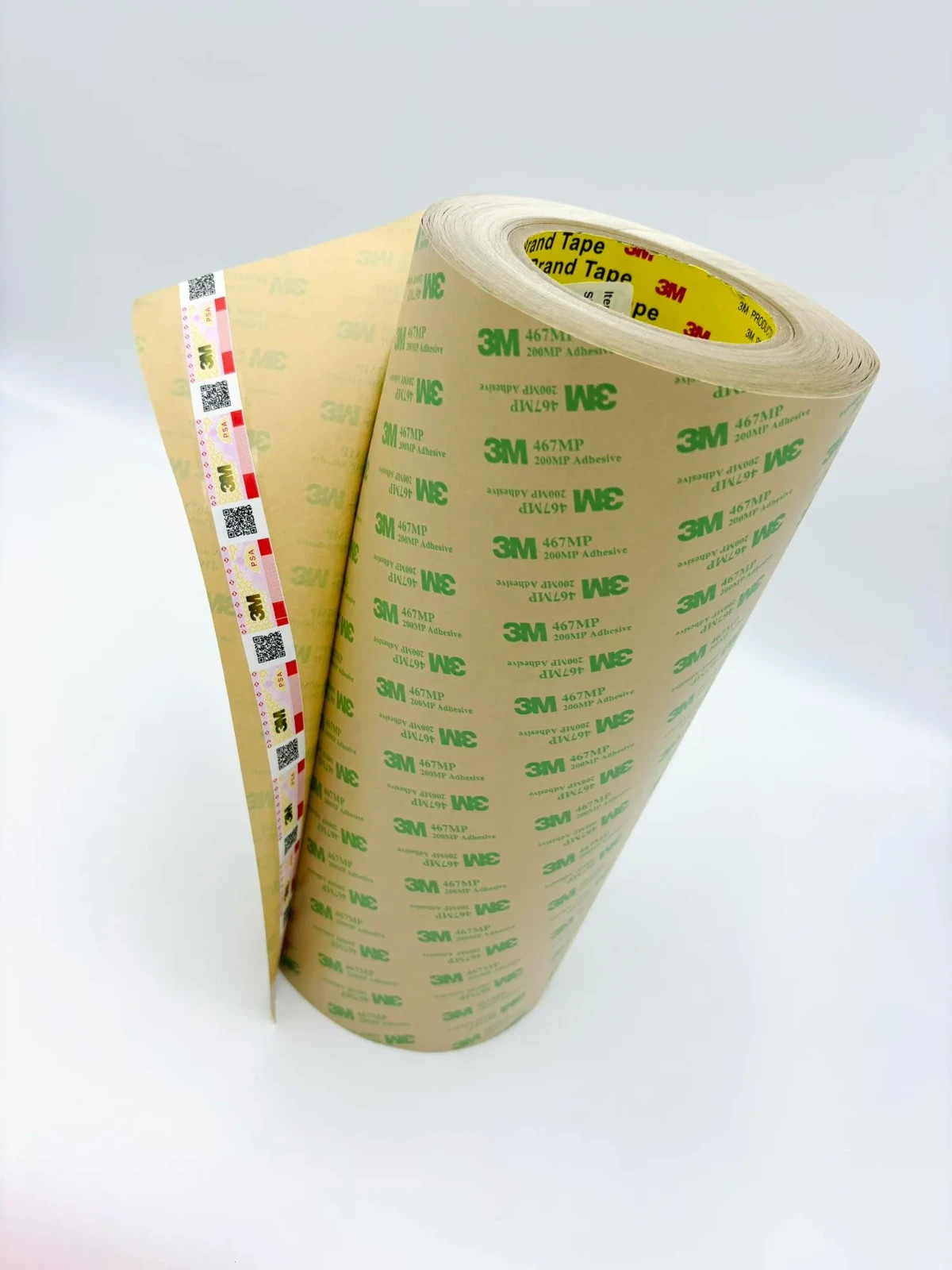 3M™ 467MP Double-Sided Adhesive Tape - 12" x 60yd