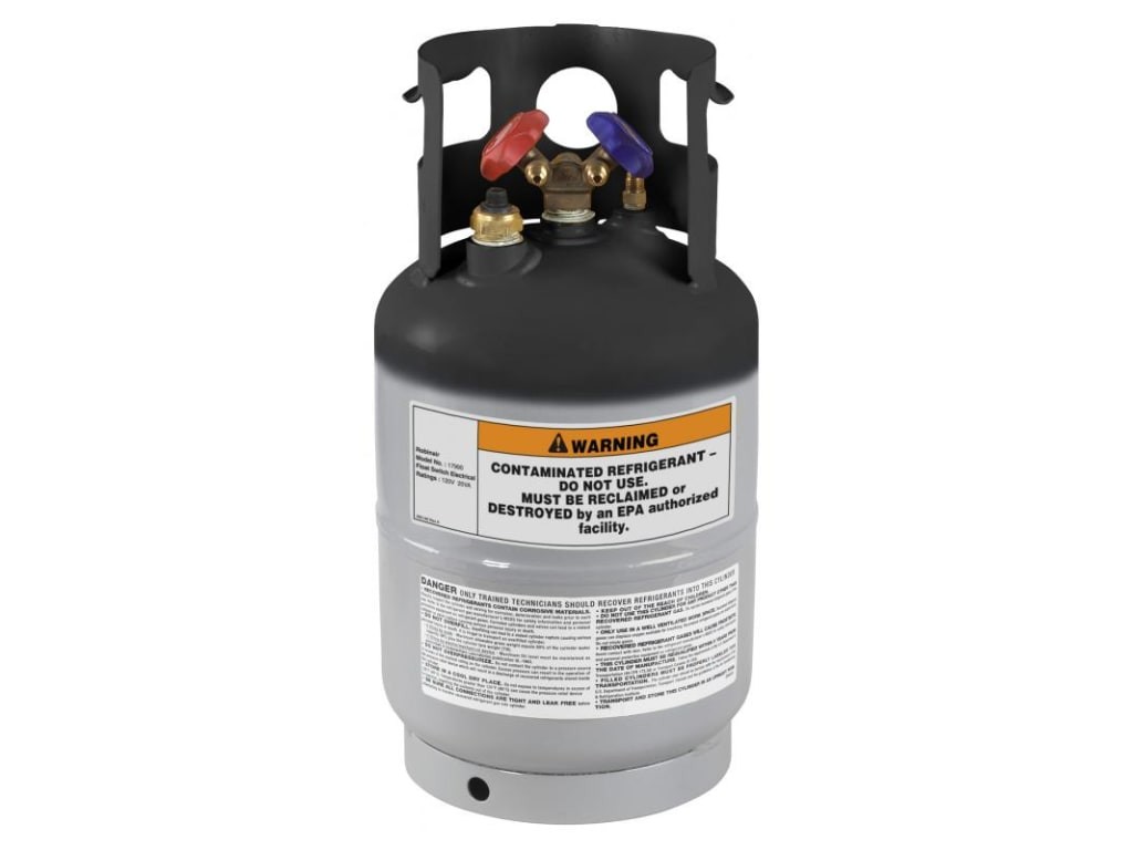 Robinair 17990 - Contaminated Ref Tank Assembly