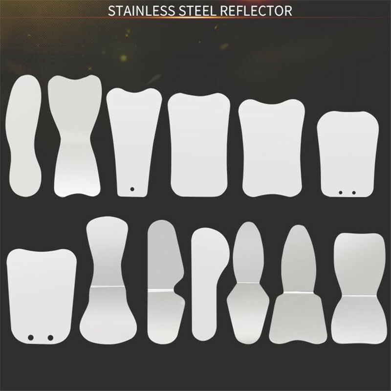 Stainless Steel Dental Orthodontic Mirrors Intraoral Oral Mouth Mirror Reflector