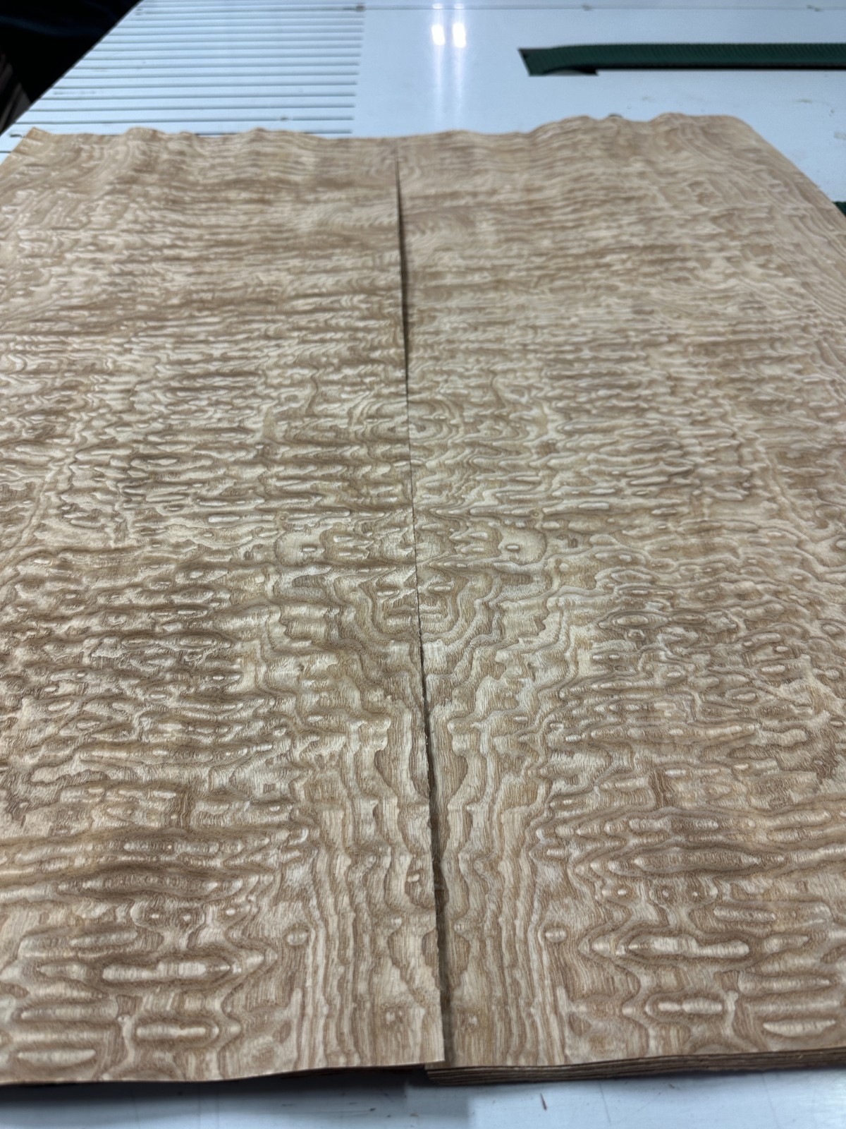 Tamo Ash Raw Wood Veneer 2 sheets 35'' x 15'' 319V