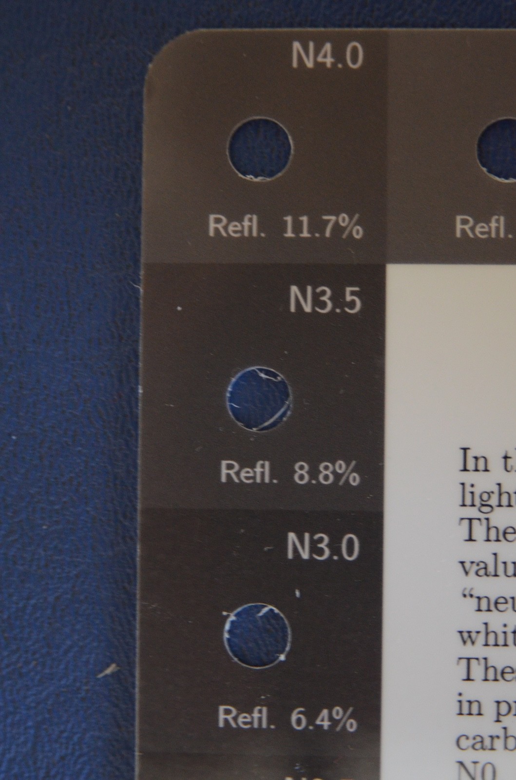 Munsell-Accurate Value/Gray Scale for Artists, Designers, Quilters, etc.