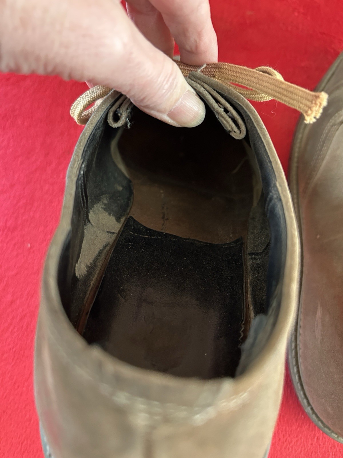 Reproduction WW1 US Army AEF Trench Pershing Boots Shoes WWI Vintage Mannequin