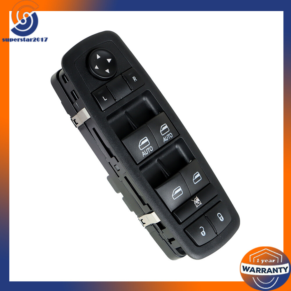 Left Window Control Switch Driver Side Power For 2011-2016 2017 Dodge 4-Door