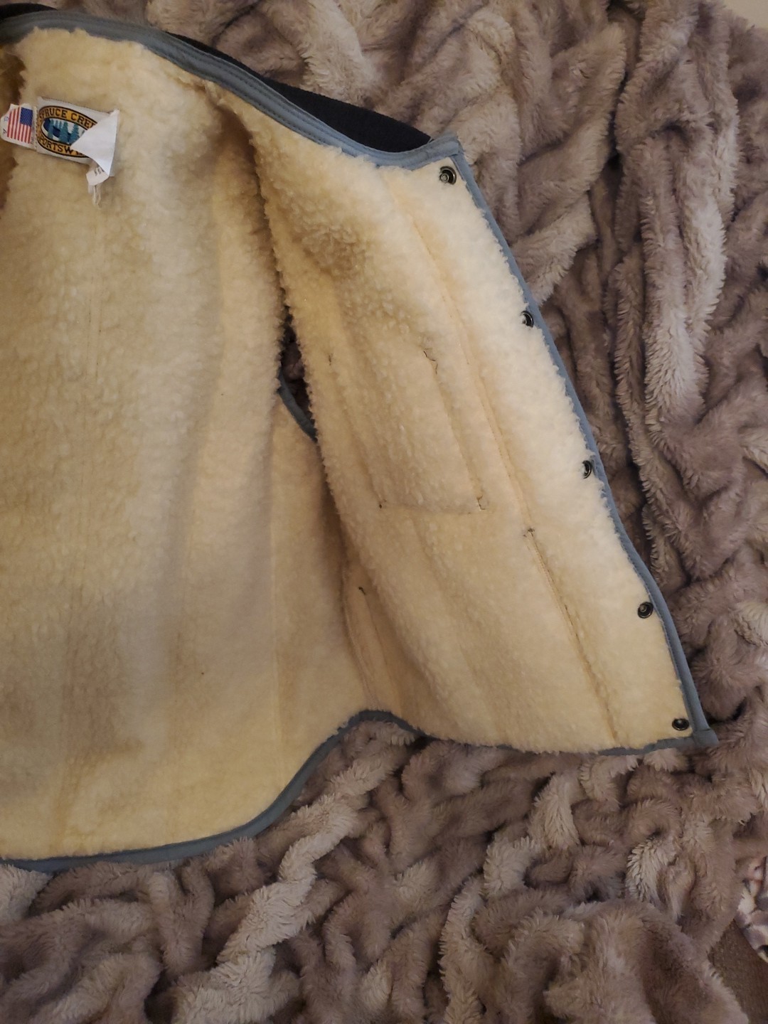 Vintage PECO Philadelphia Electric Company Maintenance Division Work Vest 85