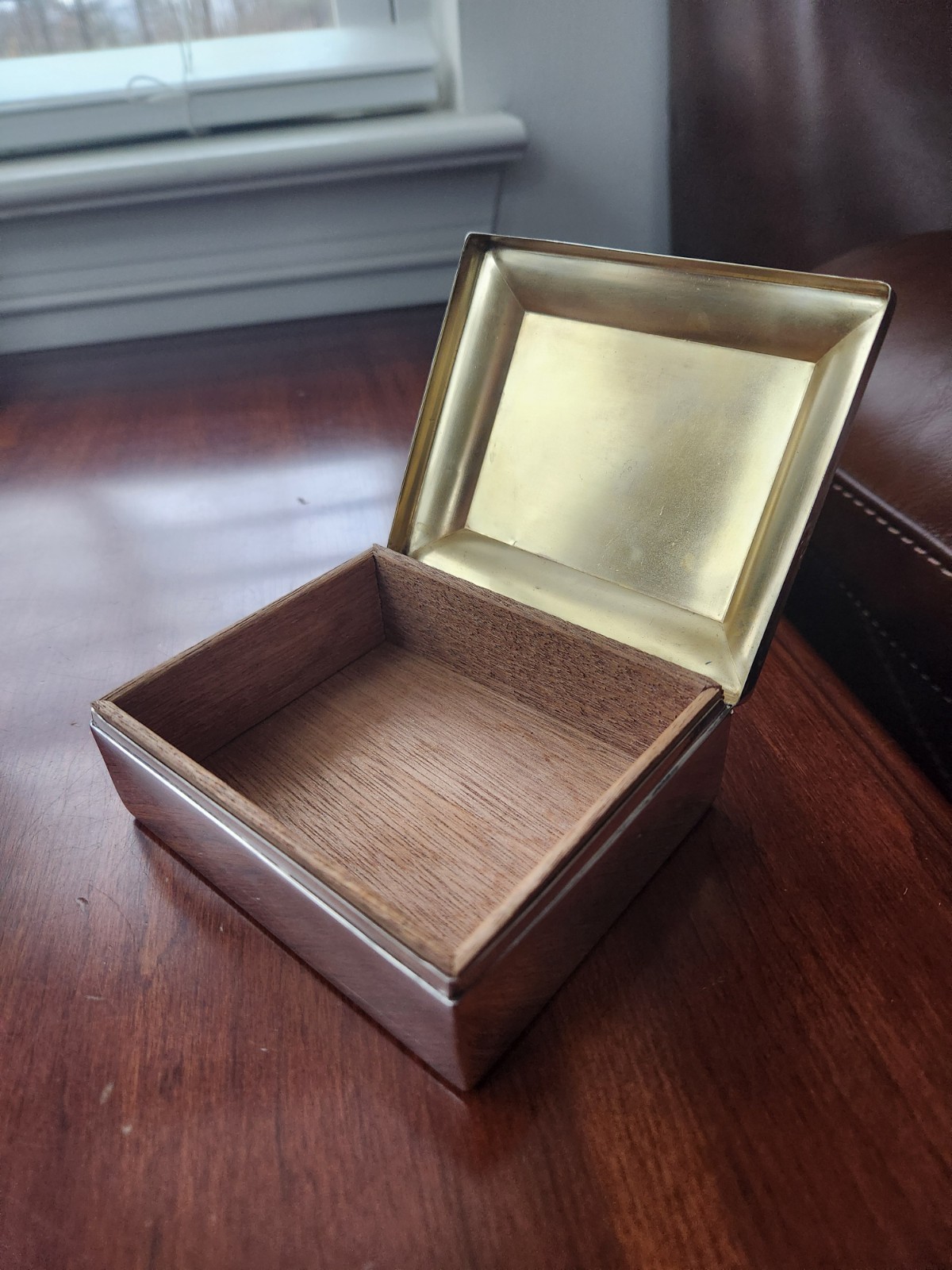 Gorham 352 Sterling Silver Cigarette Case Jewelry Trinket Box Coin Money Holder