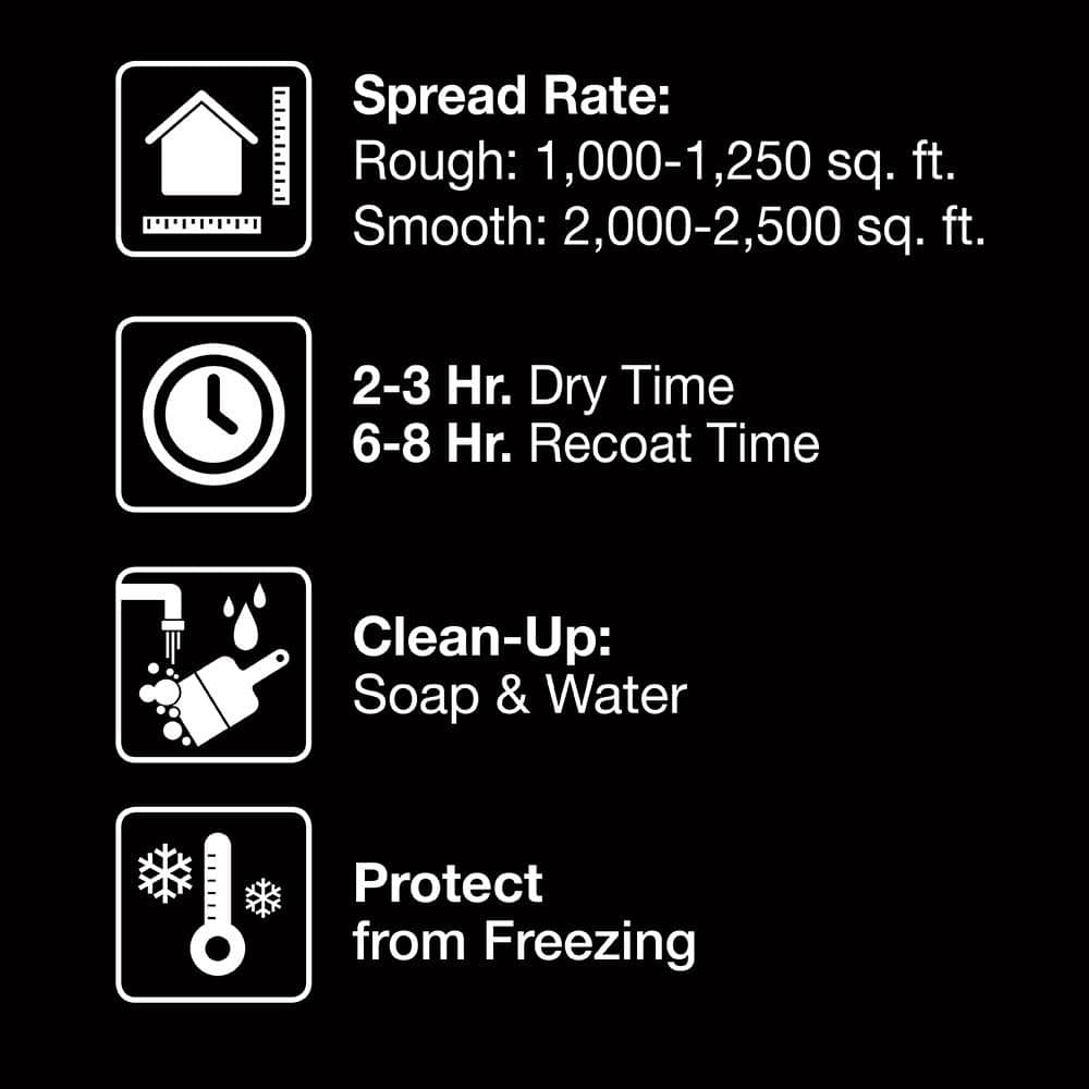 Fence Exterior Paint 5 Gallon Red Barn Livestock Safe Durable Oil Latex Adhesion