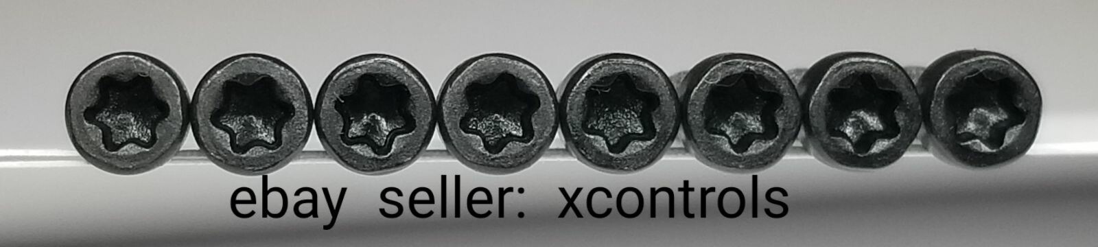 6-48 × 1/2" TORX screws, (You get 8 screws) ***CUSTOM MADE***LOOK***