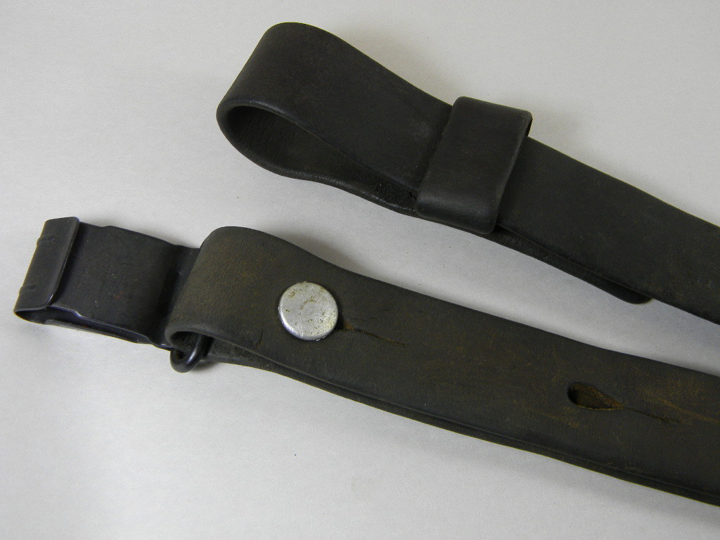 SUPER DEAL! ORIGINAL SWISS ARMY SCHMIDT RUBIN K31 LEATHER SLING WITH BUCKLE