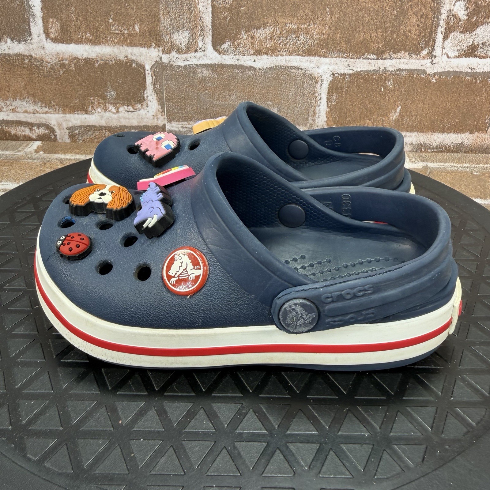 Crocs Classic Navy Blue Slip On Comfort Clogs Boys Toddler Size C8