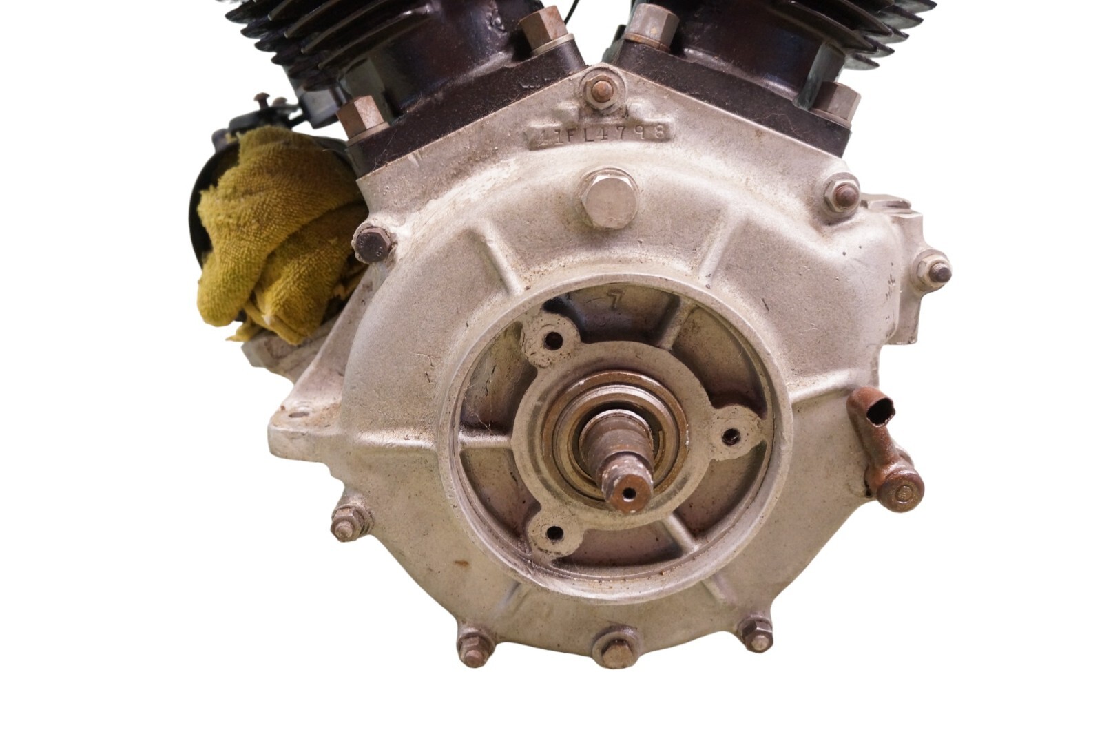 1941 Harley Knucklehead 74 CI Flathead Panhead EL FL UL OEM** Engine Cases Match