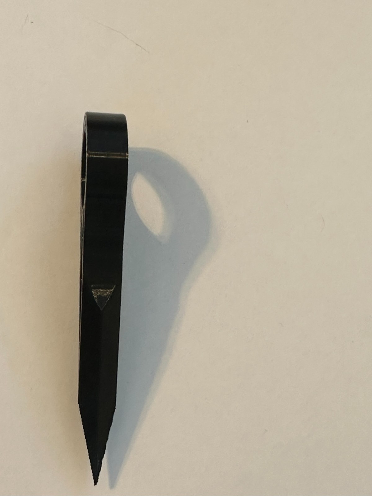 Carbon Fiber Finger Spike - Non Metal - Undetectable Self Defense Knife