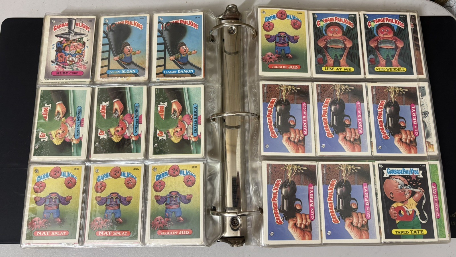 1980’s Garbage Pail Kids Cards Lot Of Almost 400