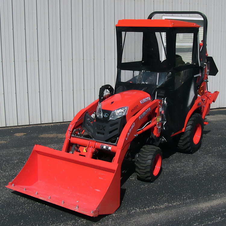Hardtop Tractor Cab for Kubota BX23S Tractor