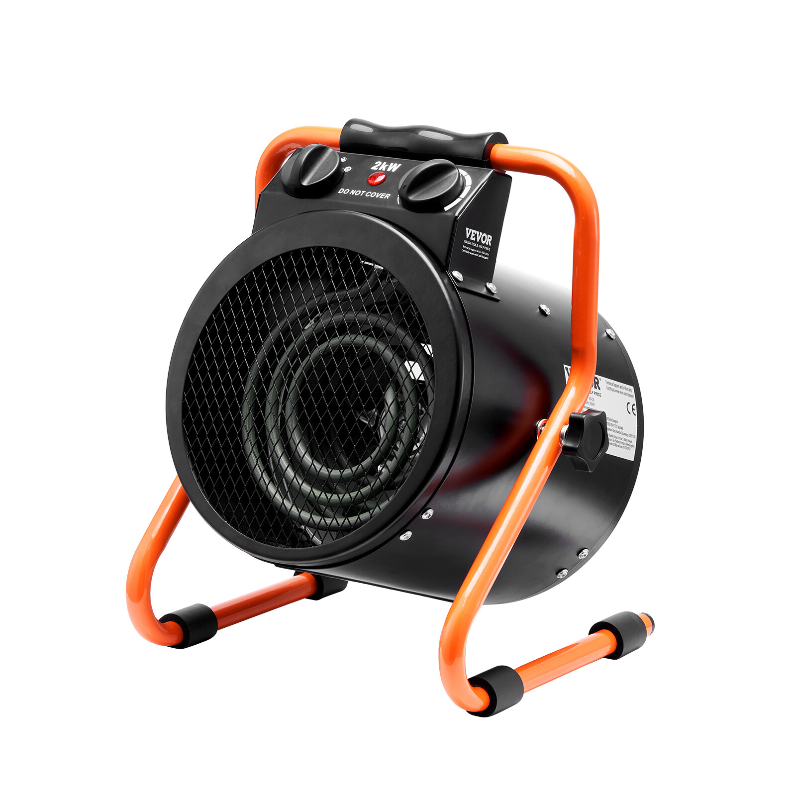 VEVOR Greenhouse Heater 1500W Fast Heating with Overheat Protection Waterproof