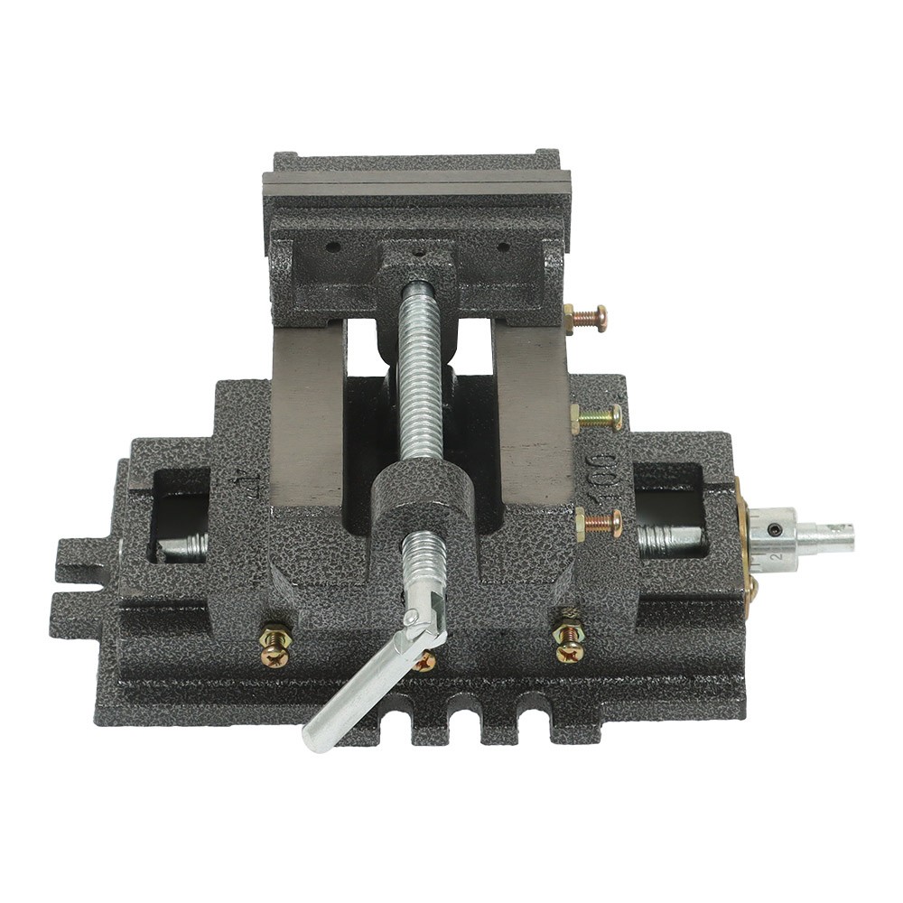 4 Inch Cross Drill Press Vise Slide Metal Milling 2 Way X-Y Clamp Machine