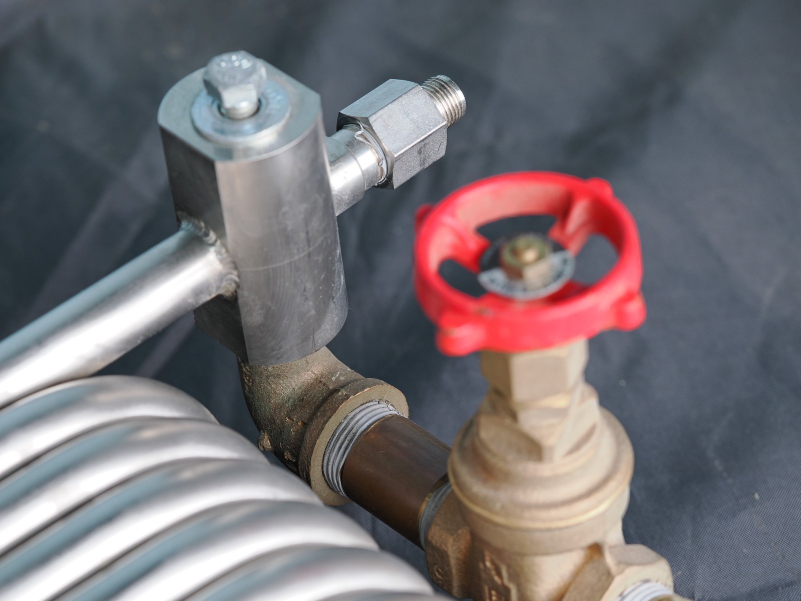 Exergy Tube in Tube Coil in Coil Stainless Steel Heat Exchanger 00448 3/8" USA