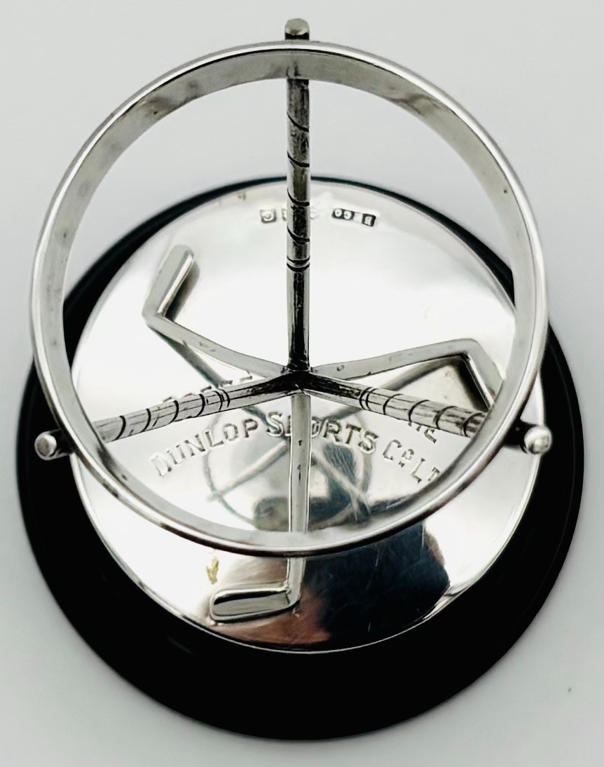 Silver Golf Trophy by Birmingham Medal Co 1927 – Spalding KRO-FLITE Golf Ball