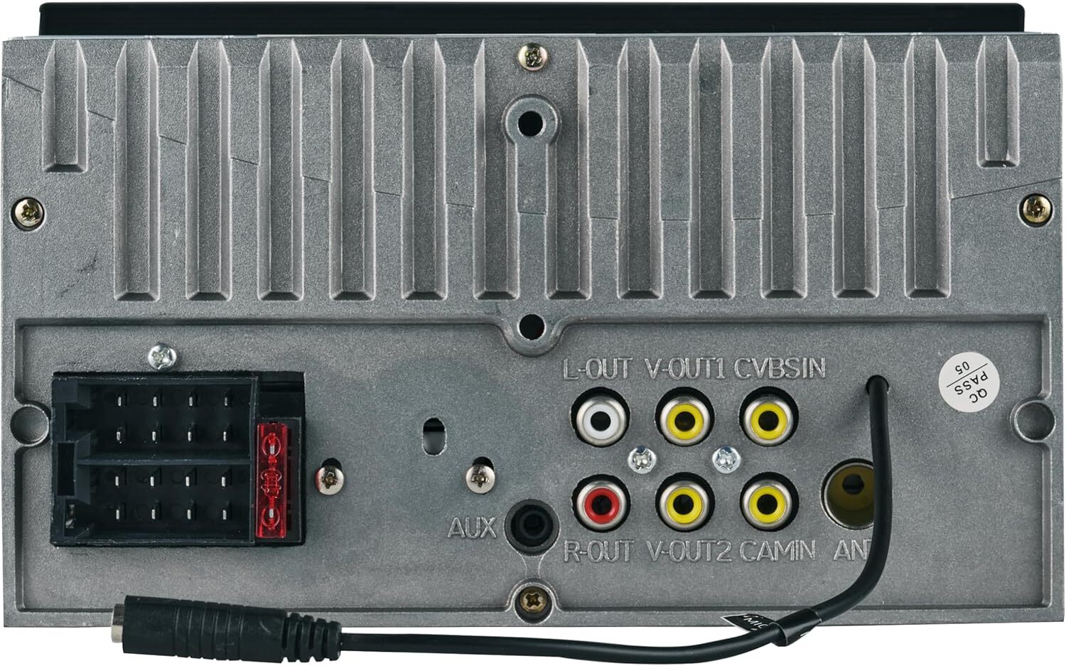 BLACK DIAMOND 6.2" Mechless Touch Screen Double Din Car Stereo Radio with BT