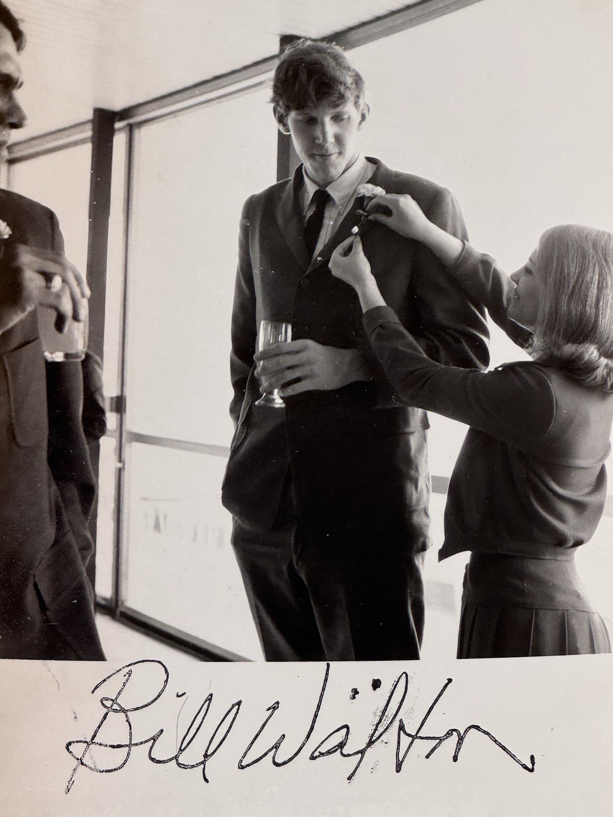 Bill Walton Personally Owned USA Armed Forces FIBA Basketball 1970 Photograph