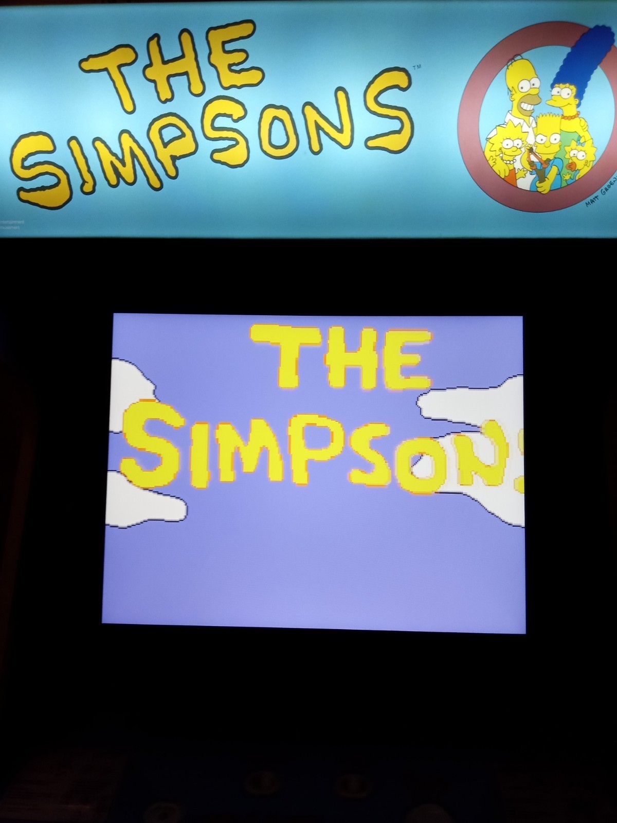 Arcade1up The Simpsons 4-Player Video Arcade Machine