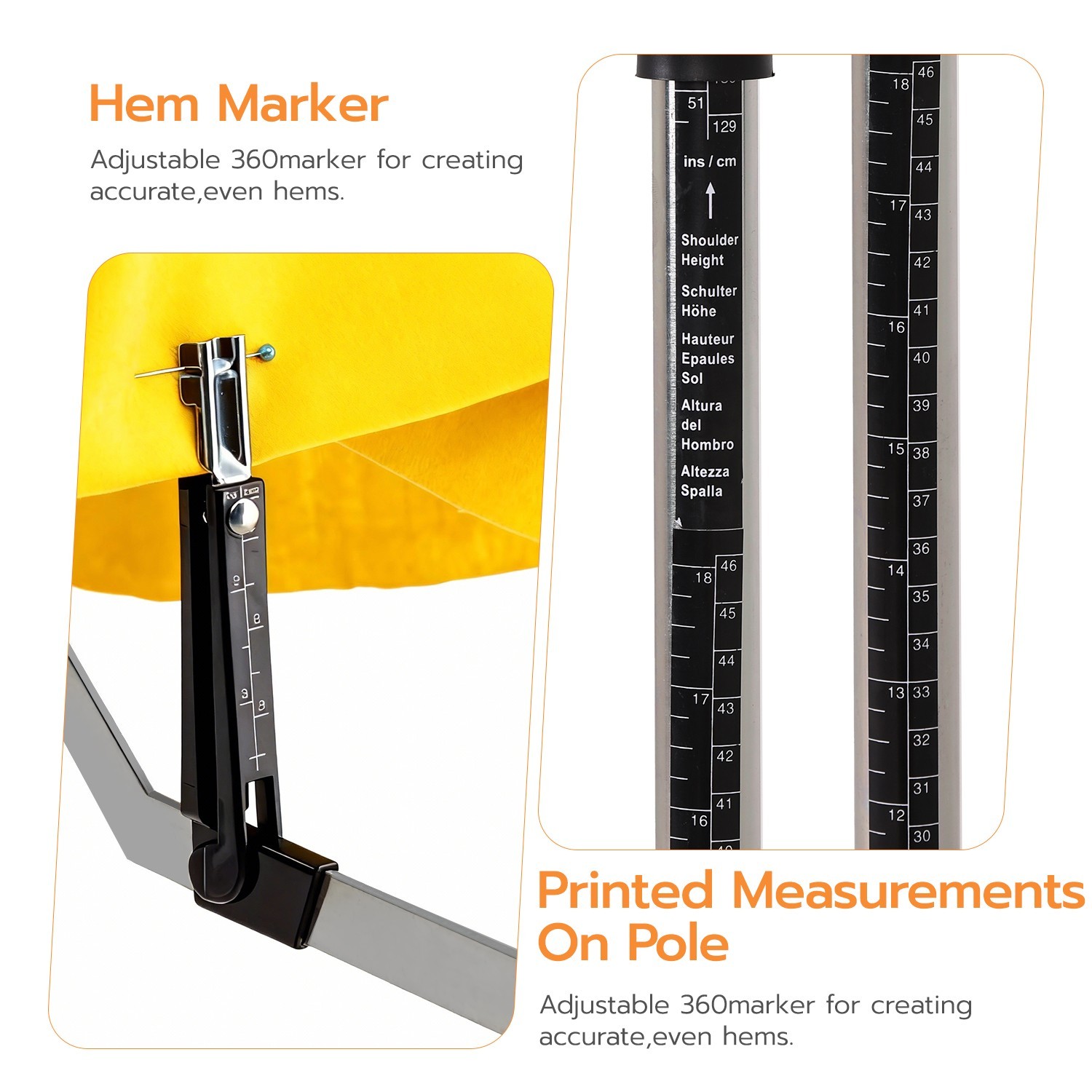 Female Manikin Adjustable Dress Model Display Torso Body Clothing Forms, Small