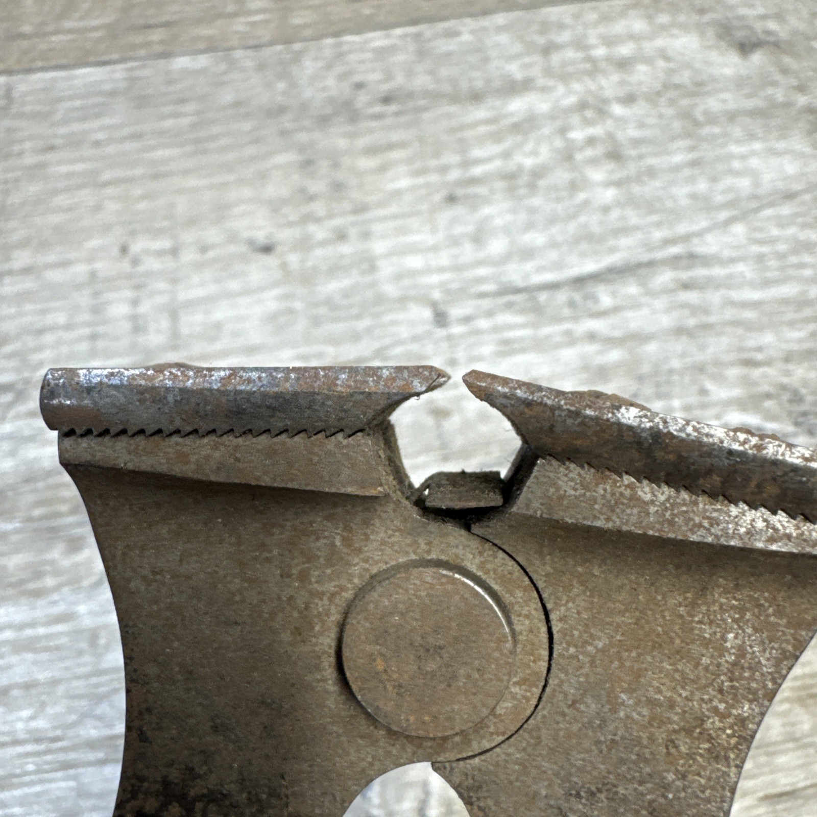 Vtg LS Starrett Co. No. 1 - 7in. Adjustable Nippers Machinist Piano Wire Cutters