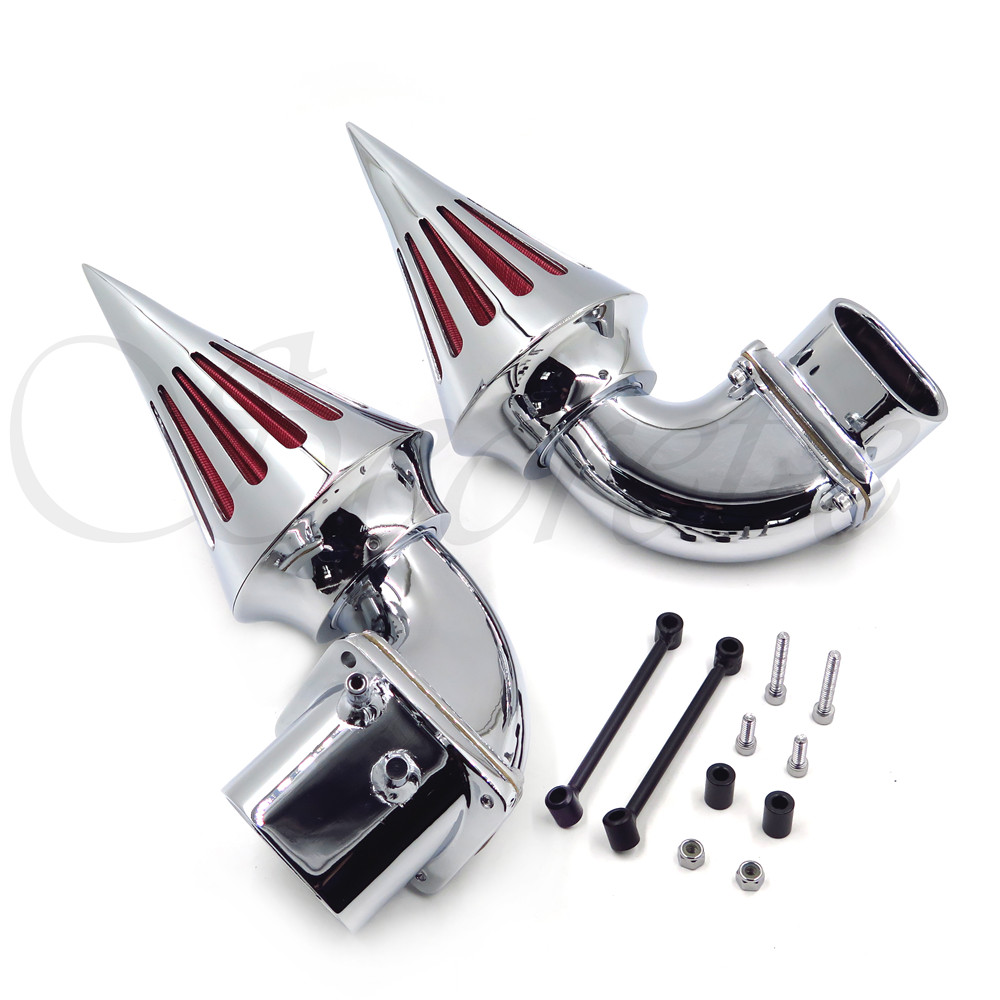 Cone Spike Air Cleaner Kit Intake Filter For Suzuki Boulevard M109 (All Year)Chr