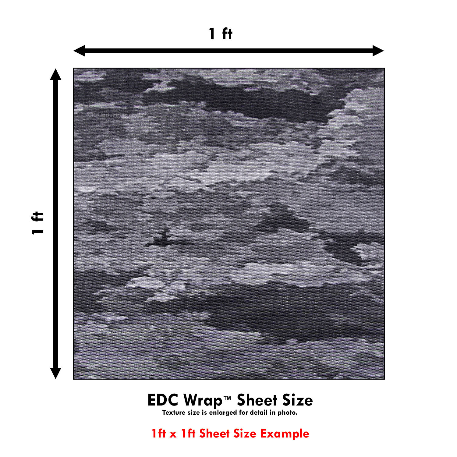 EDC Wrap - Cordura Fabric Wrap - Multiple Sizes - (Multiple Patterns Available)