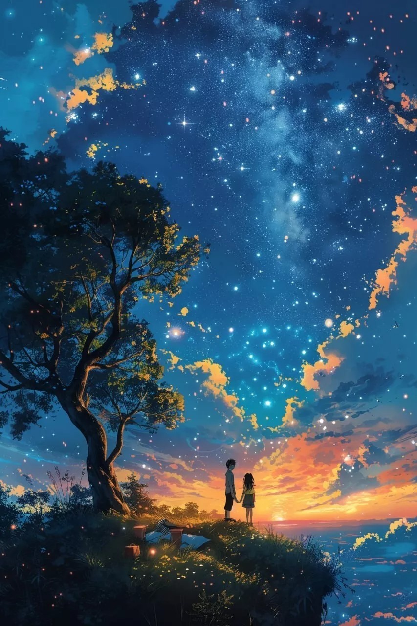 Digital Image Picture Photo Wallpaper Background Desktop Art Sky View With Star