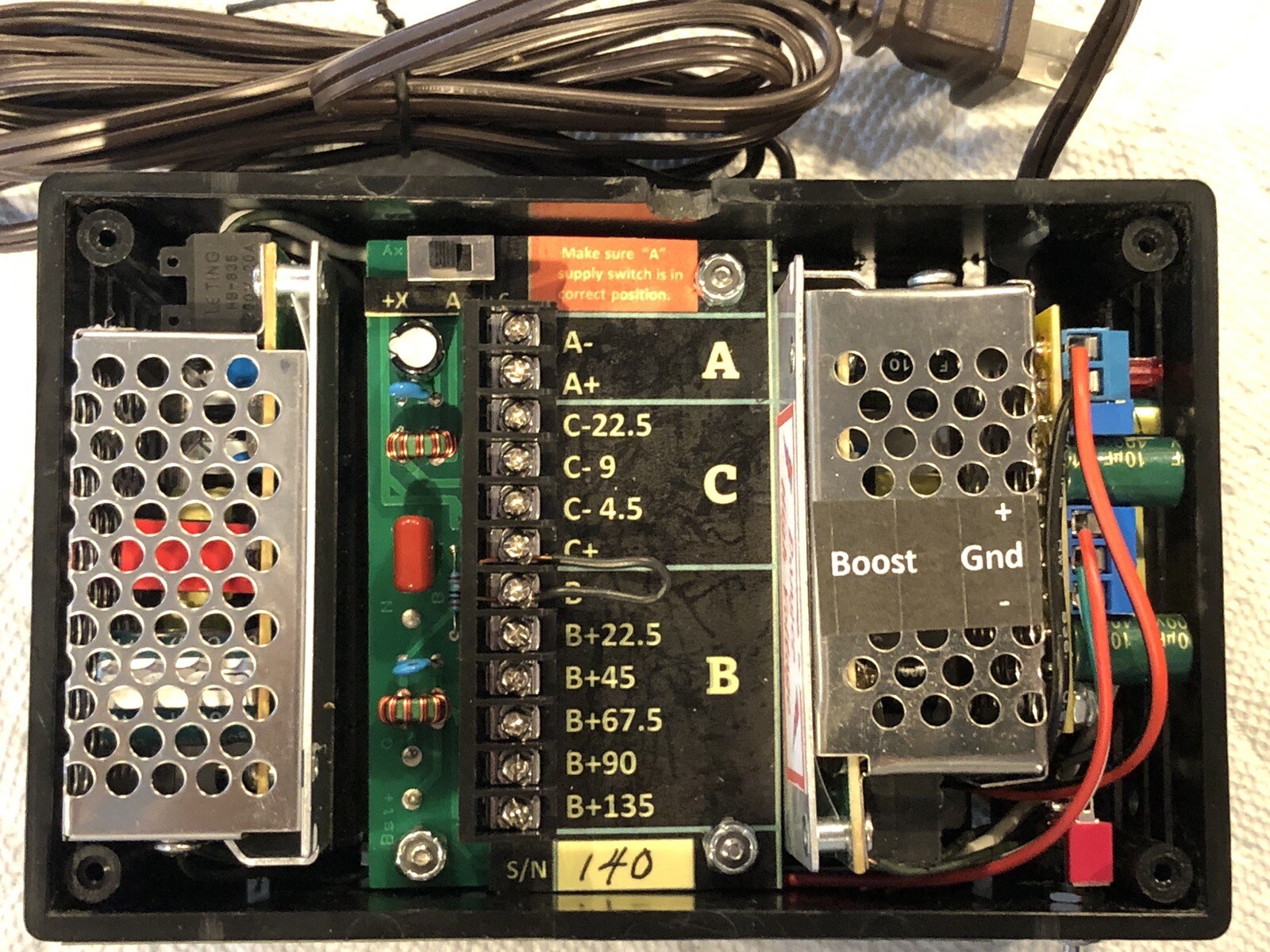 1920s / Farm / Battery Tube Radio Adapter / Power Supply / Battery Eliminator