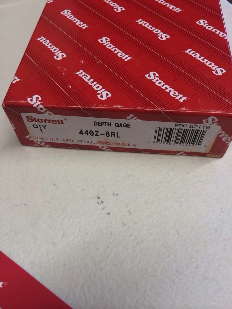 Starrett 0-6" Depth Gages~440Z-6RL