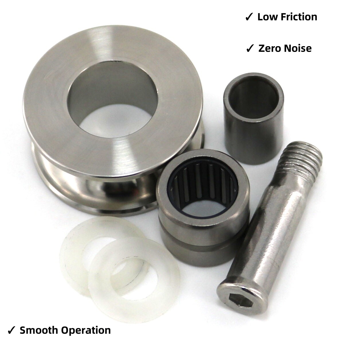 Stainless Steel Pulley Wheel Cable Rope Pulley Block, New