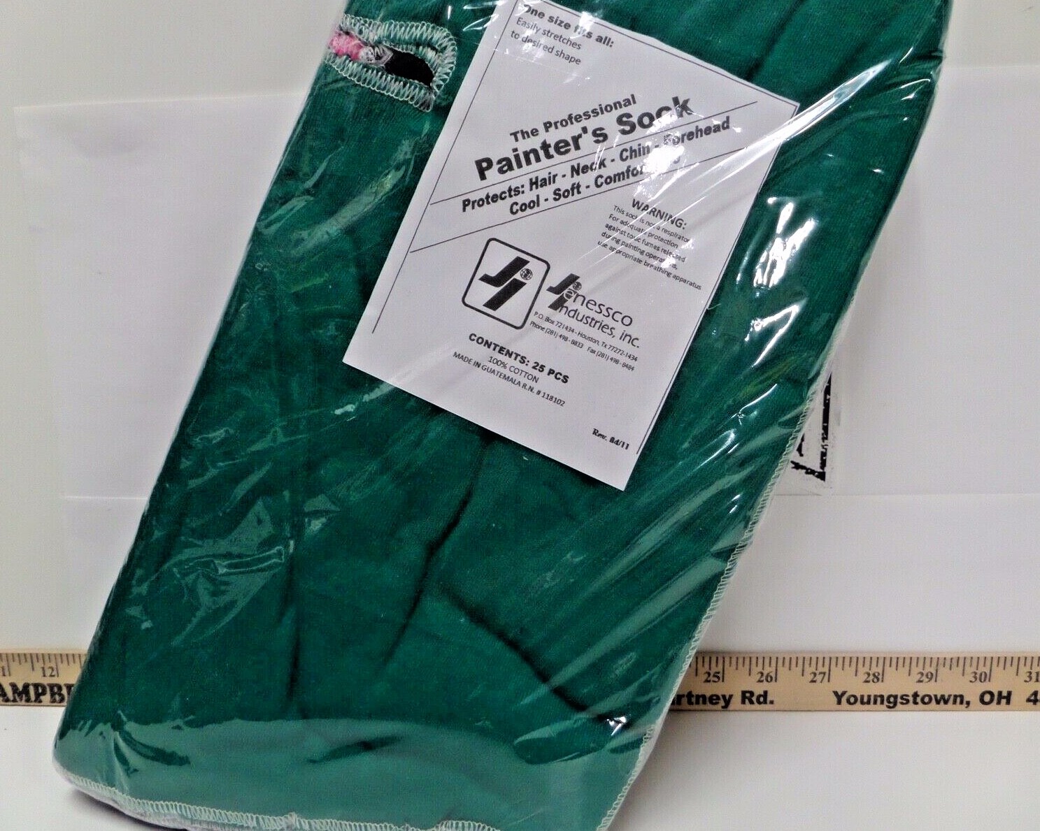 Painter Spray Sock Professional 25pk Painting Pressure Washing SANDBLASTING PPE