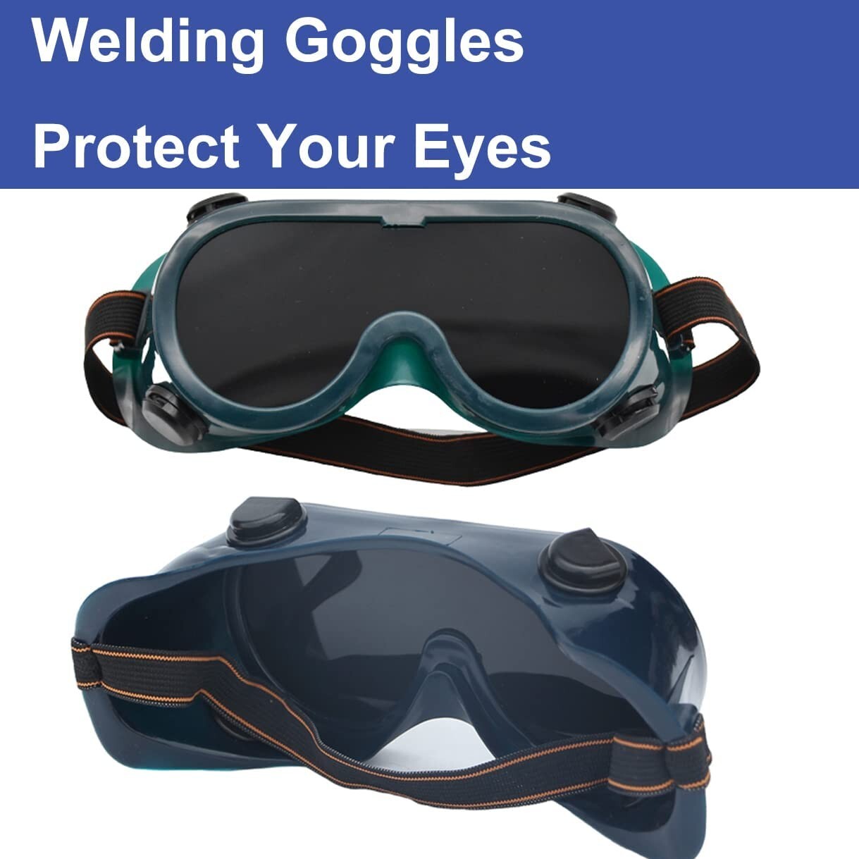 Oxy Acetylene Gas Cutting Torch Welding Kit W/Hose Welding Glasses Storage Case