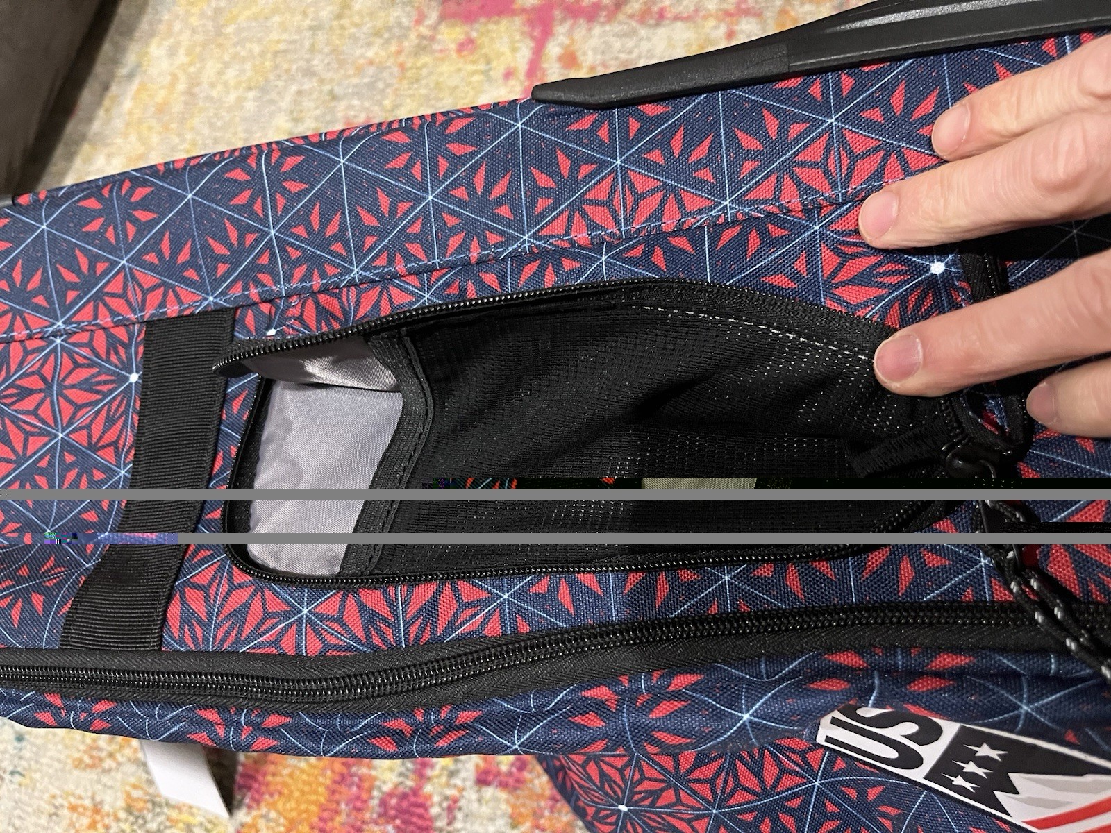 OGIO Official Partner, US Ski & Snowboard Team, 21" Rolling Carry On Duffle, NWT