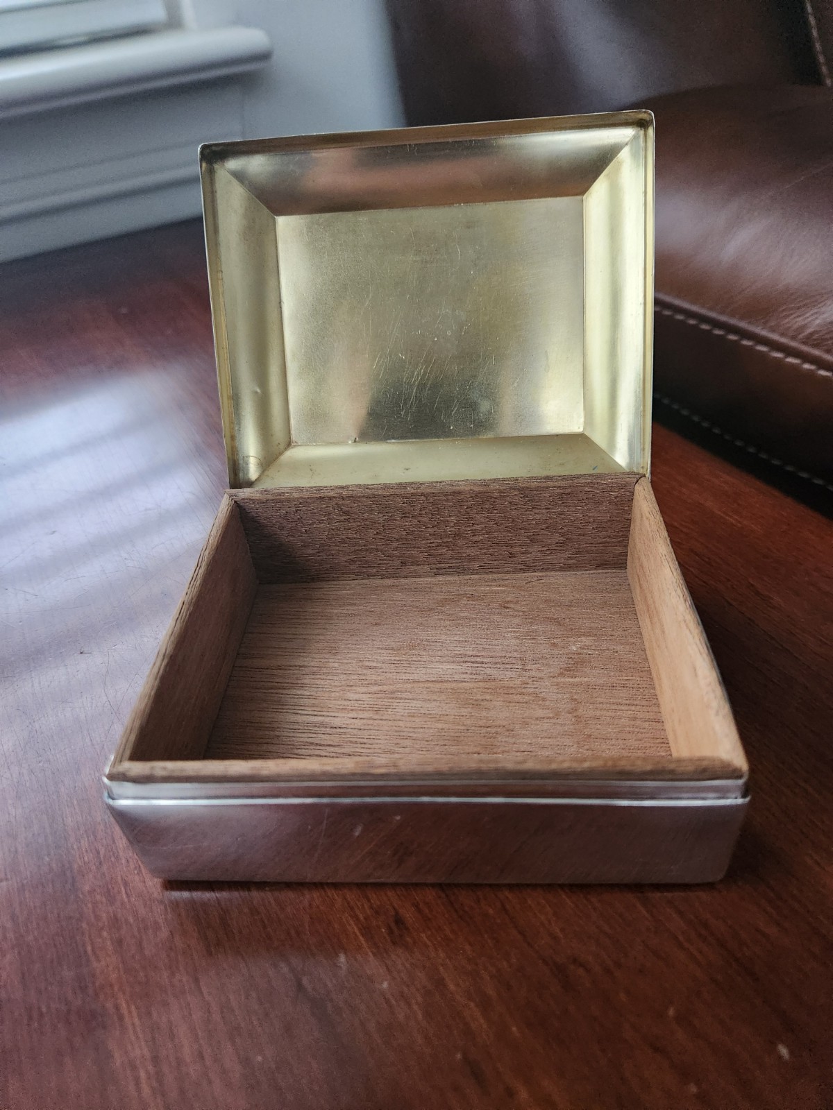 Gorham 352 Sterling Silver Cigarette Case Jewelry Trinket Box Coin Money Holder