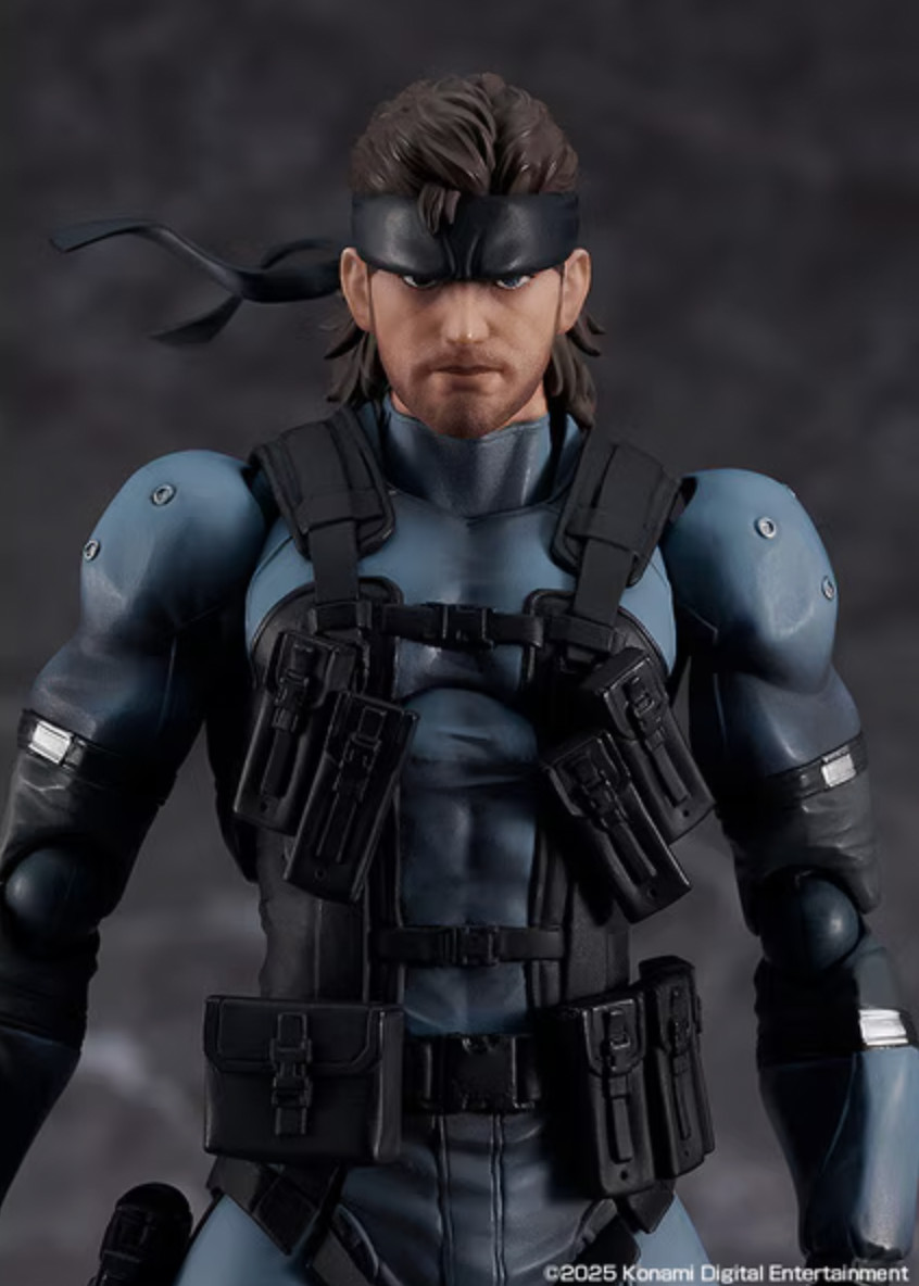 Figma Metal Gear Solid 2 Sons of Liberty Solid Snake MGS2 Ver. Updated Edition