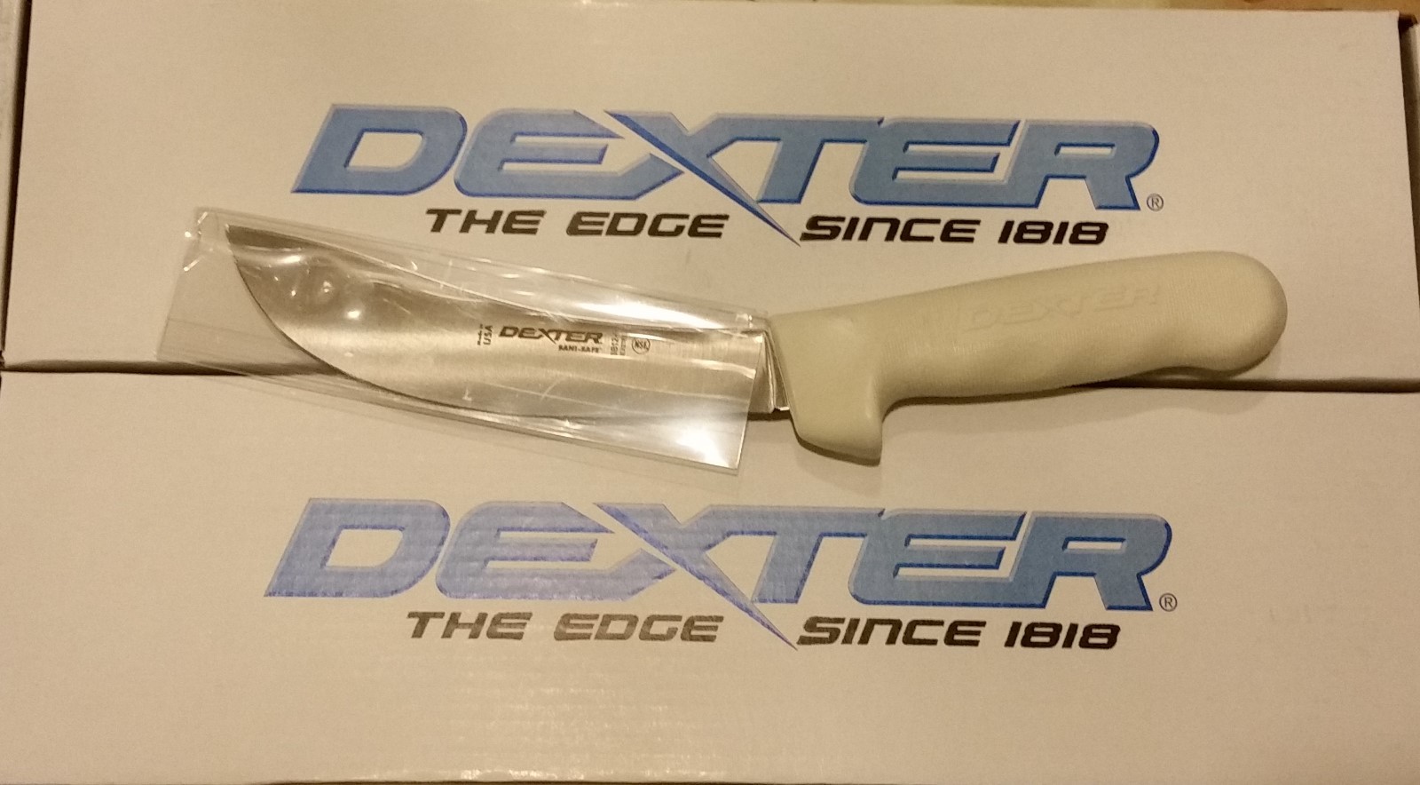 dexter russell 3576 6"  sanisafe  handle  skinner skinning sb12-6    06573 knife