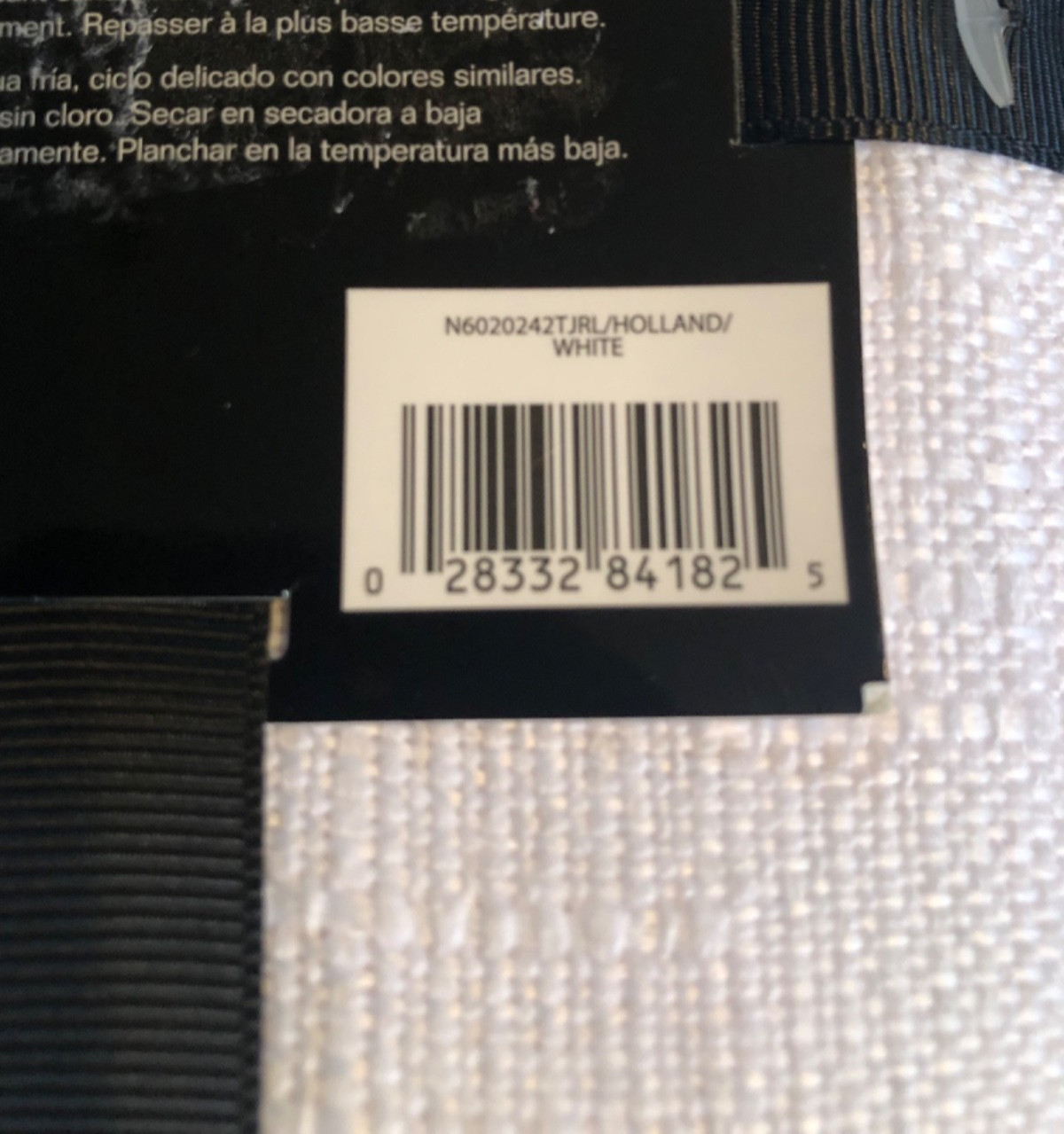 S/6 RALPH LAUREN Holland White 20" Textured Dinner Napkins -- NWT