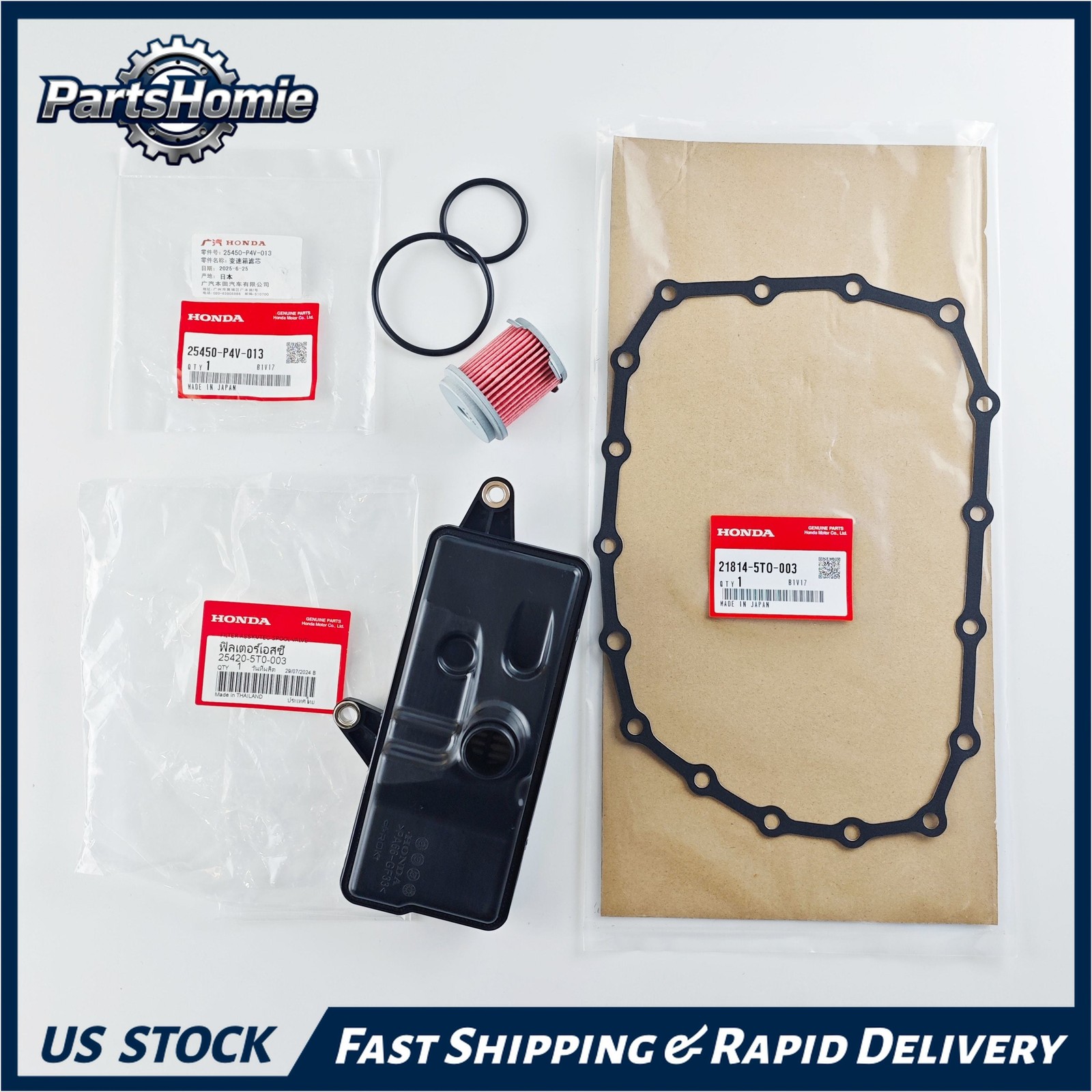Geniune Transmission Filter Kit 25420-5T0-003 for Honda Civic HR-V Fit 2014-2025