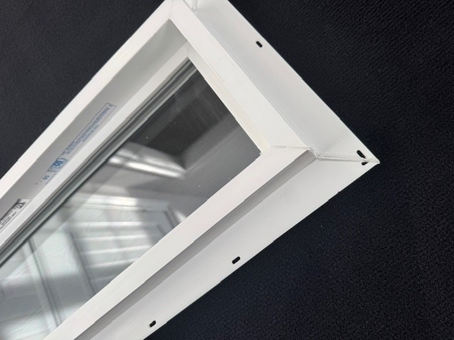 Made in the USA Kinro 36x8 Fixed Glass Double Pane Vinyl Window