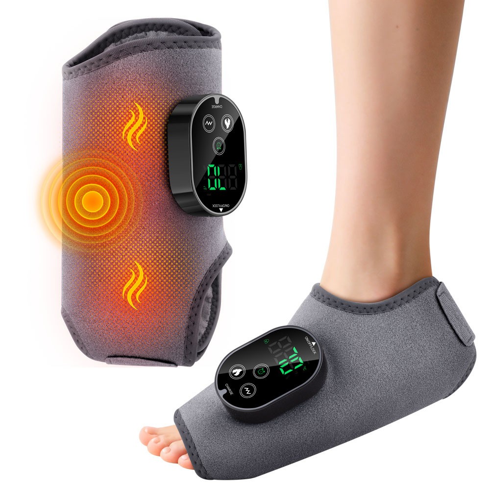 Cordless Foot & Ankle Massager with Heat and Vibration