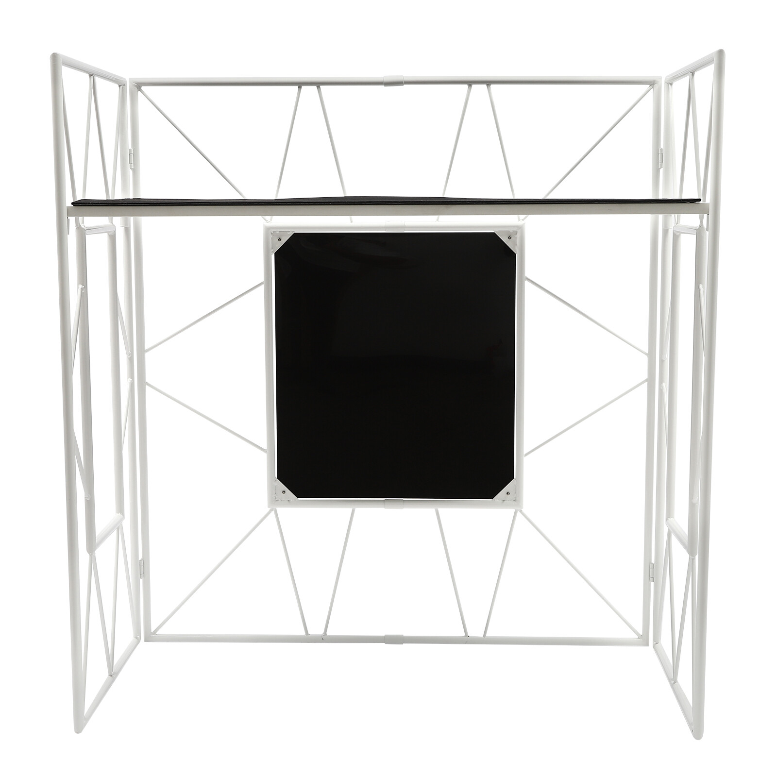 DJ Display Stand, DJ Event Booth Facade, Portable DJ Facade Booth Table, DJ Cont