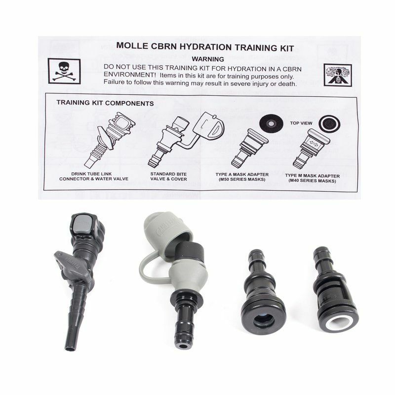 Camelbak Hydrolink Foliage Bite Valve quick release Type A & M Mask adapters